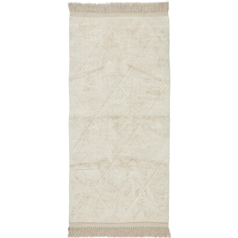 Kwantum Vloerkleed Tiwi Wit 80x180 Cm