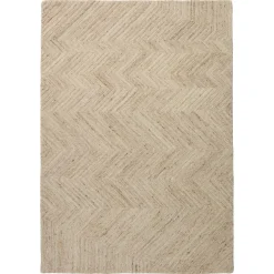 Kwantum Vloerkleed Zigzag Zand 160x230 Cm