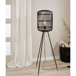Kwantum Vloerlamp Balan Zwart