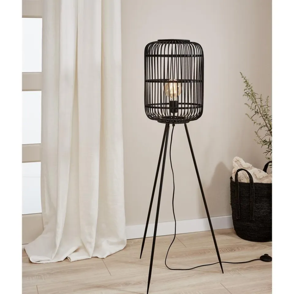 Kwantum Vloerlamp Balan Zwart