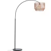 Kwantum Vloerlamp Cilen Zwart Bruin
