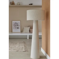Kwantum Vloerlamp Pandia Off-White
