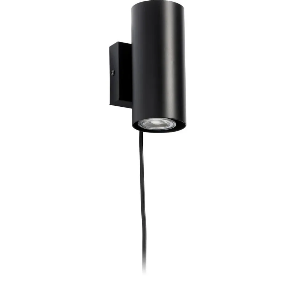 Kwantum Wandlamp Alpan Zwart