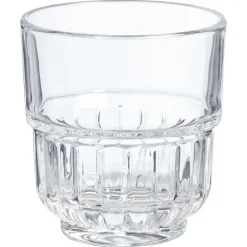 Kwantum Waterglas Stapelbaar Transparant