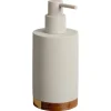 Kwantum Zeepdispenser Acacia Lichtgrijs